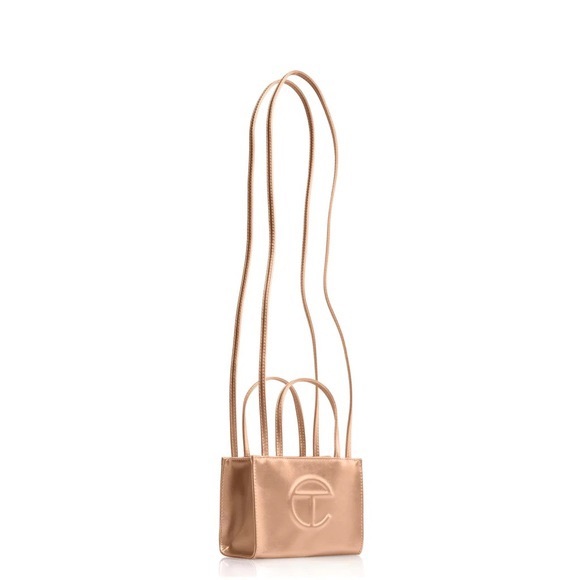 Small copper Telfar shopping bag - Picture 14 of 16
